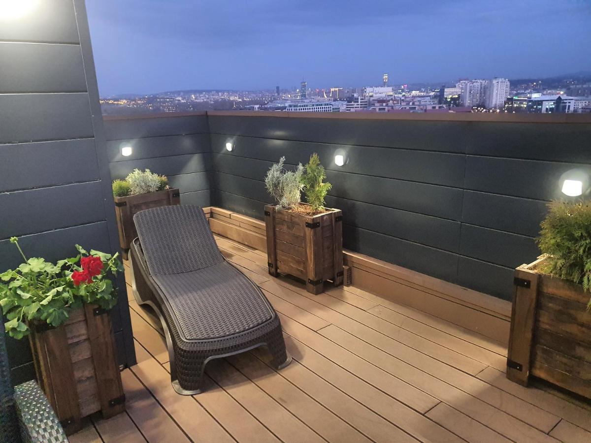Appartement Penthouse Lux à Belgrade Extérieur photo